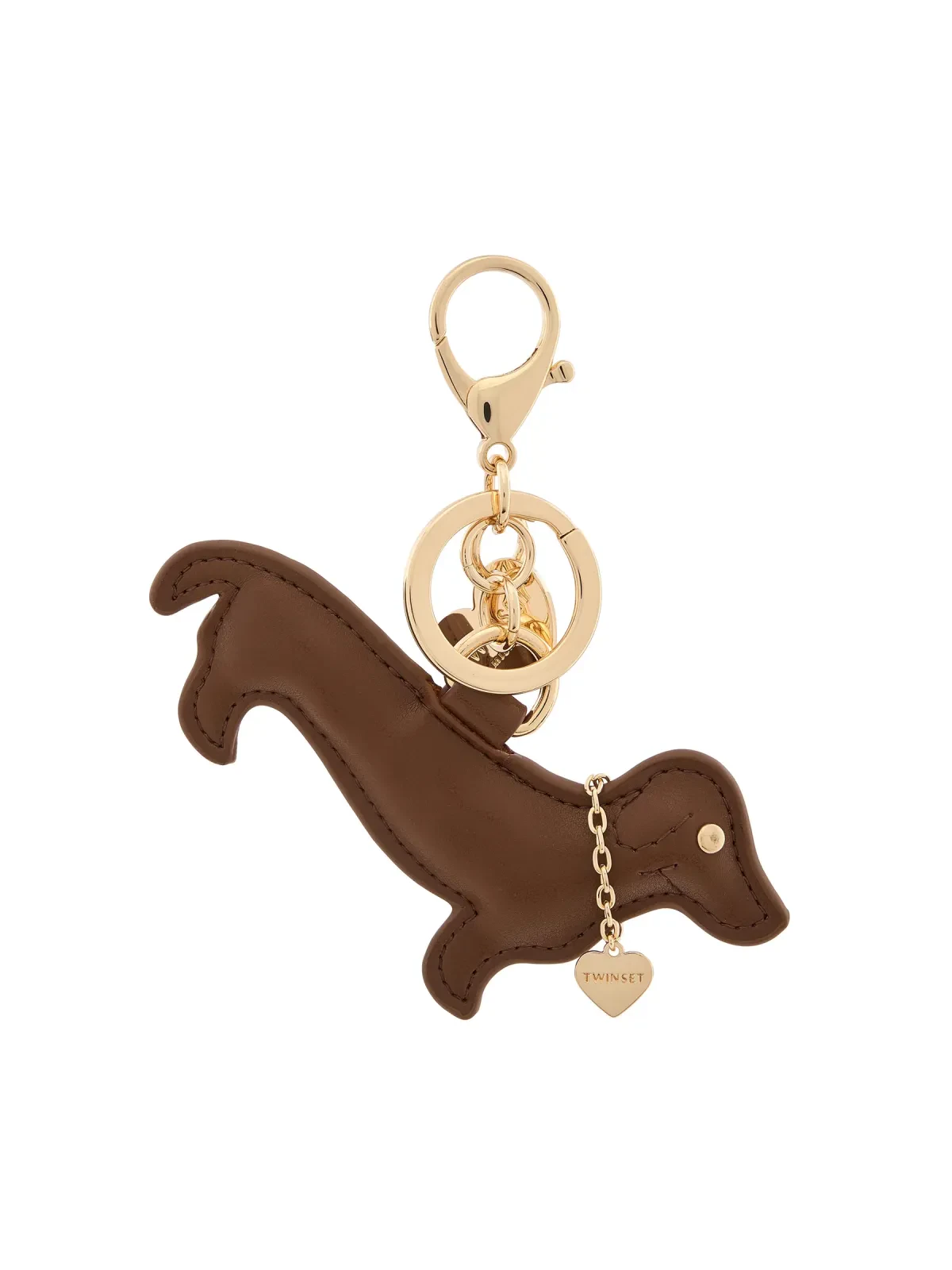 portachiavi-twinset-252tl8050-marrone-8050160503394