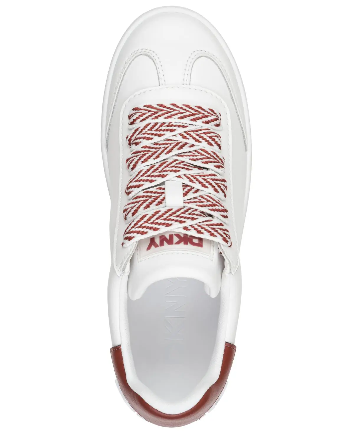 MANAE-LACE UP SNEA-K1623240-WHITE BRICK-TOP DOWN VIEW