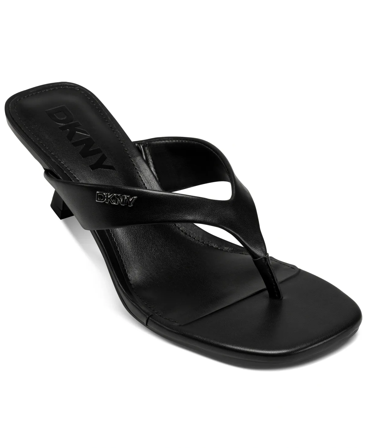 MACKEY-HEELED THON-K4580502-BLACK-3／4 PROFILE VIEW
