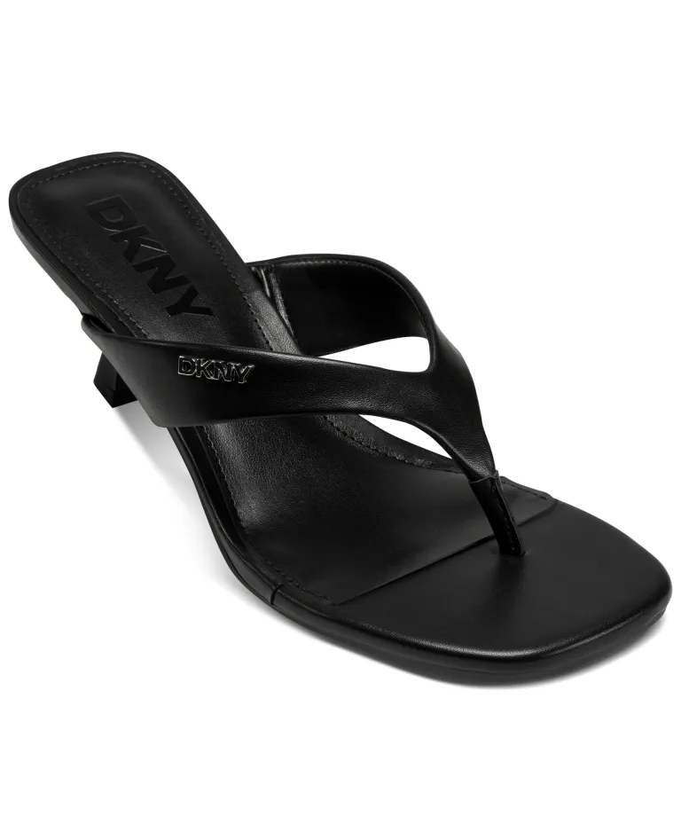 MACKEY-HEELED THON-K4580502-BLACK-3／4 PROFILE VIEW