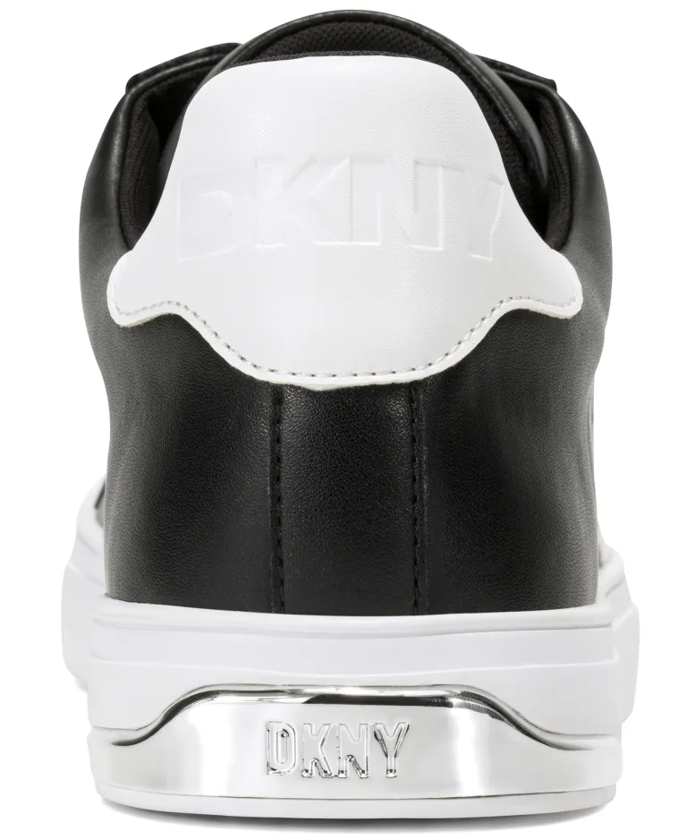ABENI-LACE UP SNEA-K3566320-BLACK WHITE-BACK VIEW