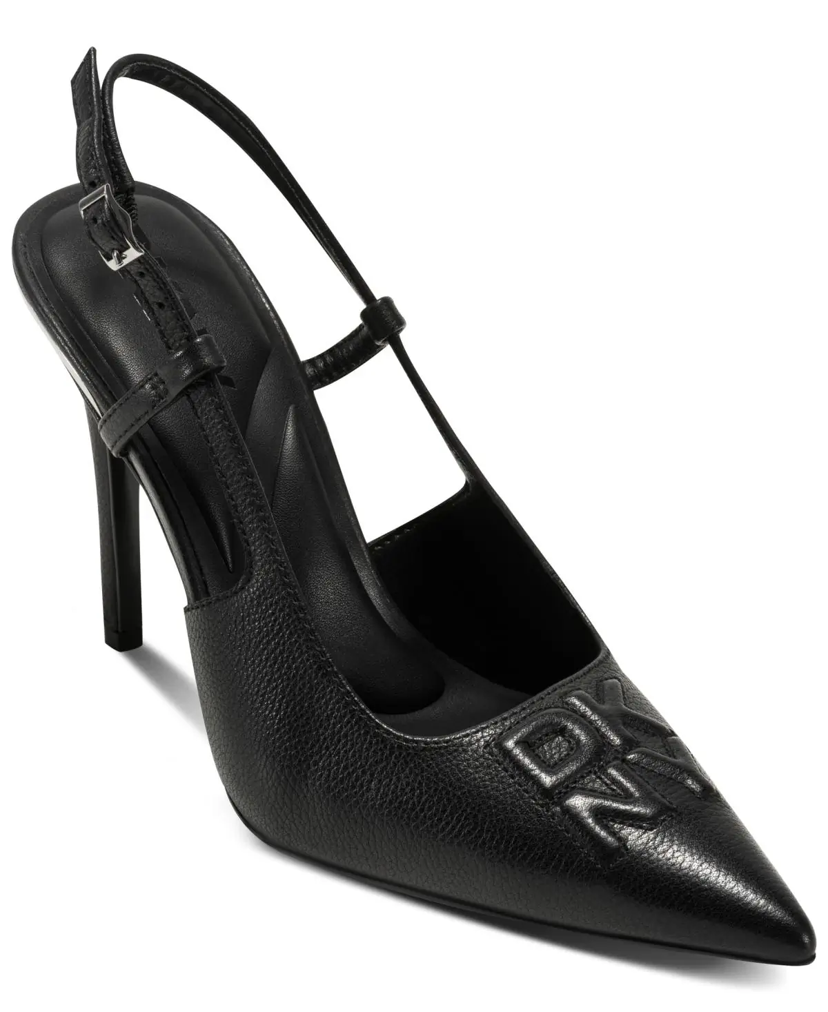 MEDIVILLE-SLINGBAC-K3566902-BLACK-3／4 PROFILE VIEW